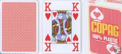 Copag Copag Jumbo 2073 Poker karty 4 rohy Red Copag
