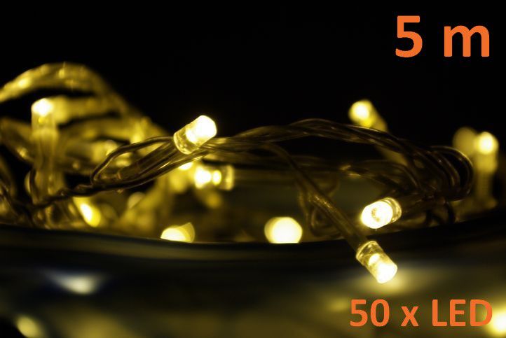 Nexos 820 Vánoční LED osvětlení 5 m - teple bílé