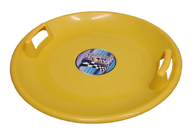 Acra Superstar plastový talíř 05-A2034 žlutý CorbySport
