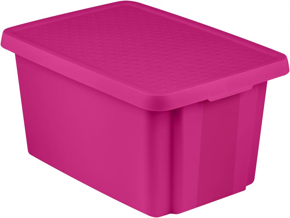CURVER Úložný box s víkem 45L - fialový R41147 CURVER