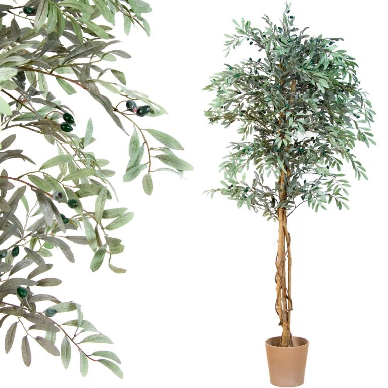 Tuin 1369 Umělý strom - olivovník - 180 cm PLANTASIA