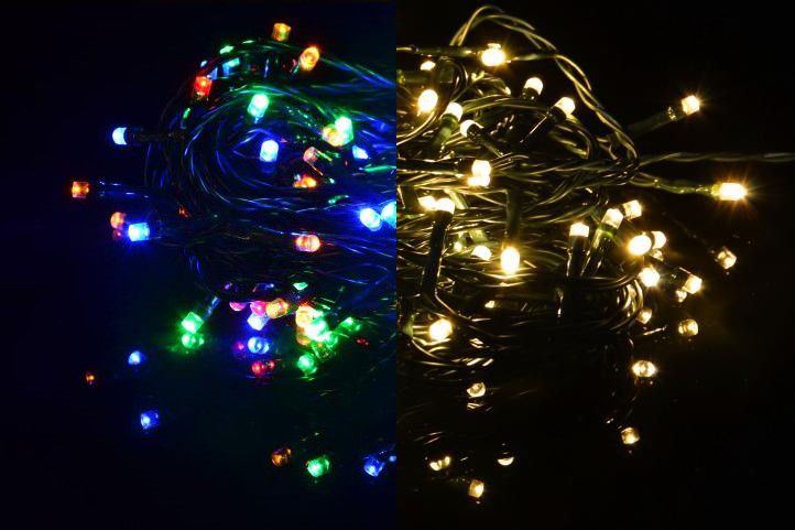 Nexos 41710 Vánoční světelný řetěz 400 LED - 9 blikajících funkcí - 39
