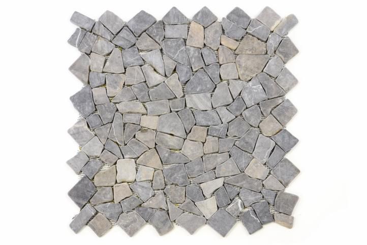 Divero 622 Mramorová mozaika šedá 1 m² Divero