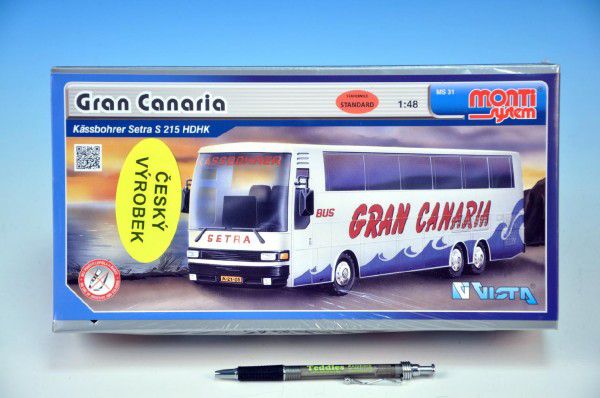 Stavebnice Monti 31 Gran Canaria Bus Setra v krabici 31x16x7cm 1:48 Teddies