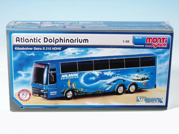 Monti System 50 Atlantic Delfinarium Bus v krabici 315x165x75cm 1:48 Teddies