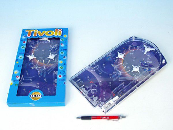 Směr Pinball Tivoli hlavolam 17 x 31 5 x 2 cm v krabici Teddies