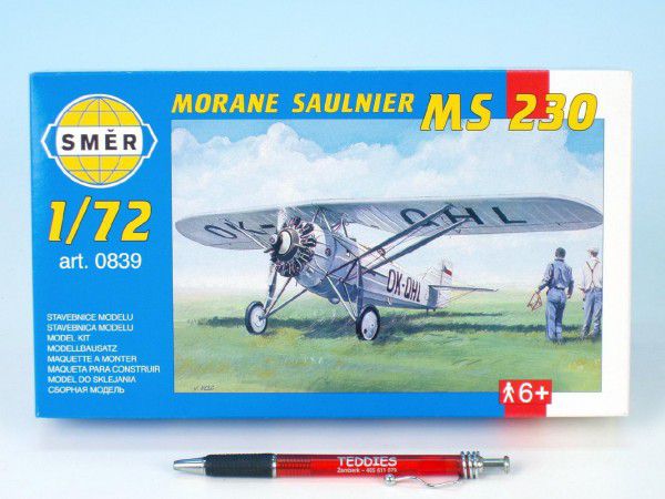 Letadlo Morane Saulnier MS 230 Směr 1:72 Teddies
