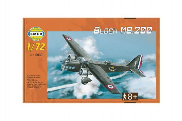 Směr 939 model Bloch MB 200 1:72 Teddies