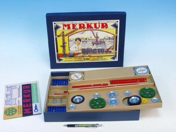 MERKUR Classic C04 Stavebnice 183 modelů v krabici 35