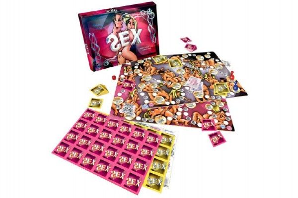 Sex společenská hra pro dospělé v krabici 33x23x3cm Teddies