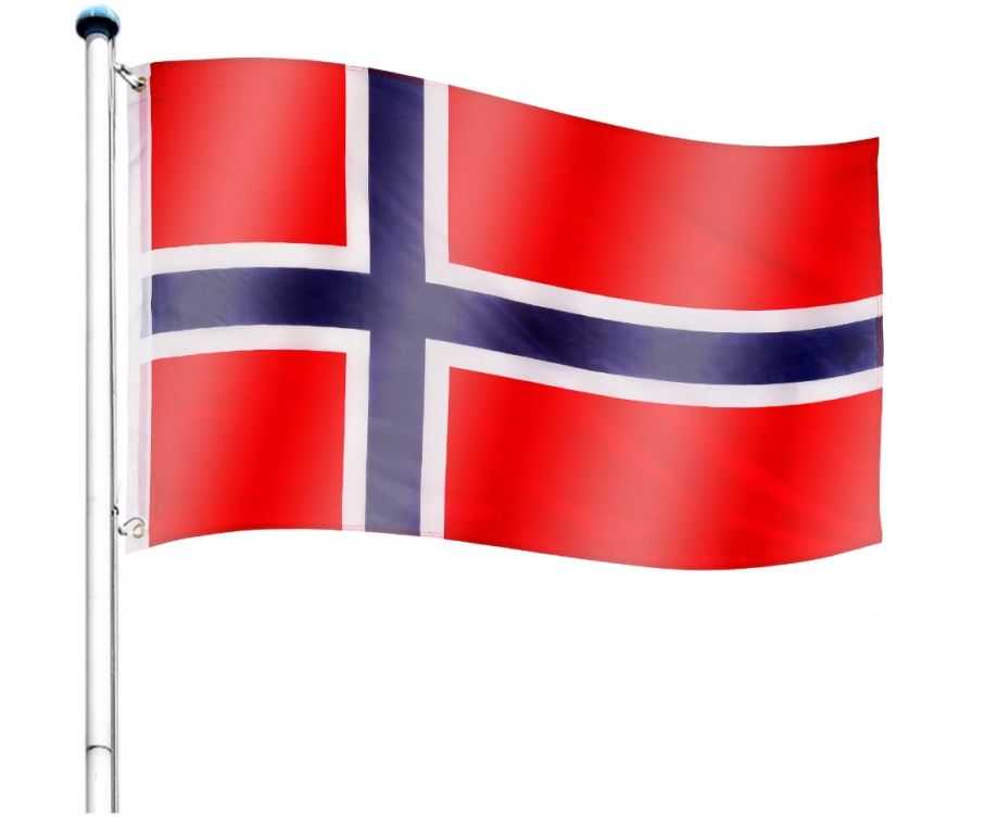 Tuin 60936 Vlajkový stožár vč. vlajky Norsko - 6
