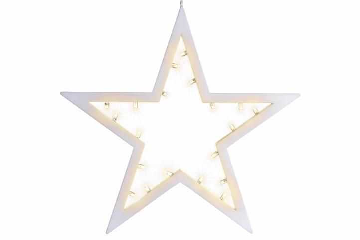 Nexos 33221 Vánoční dekorace - hvězda - 20 LED