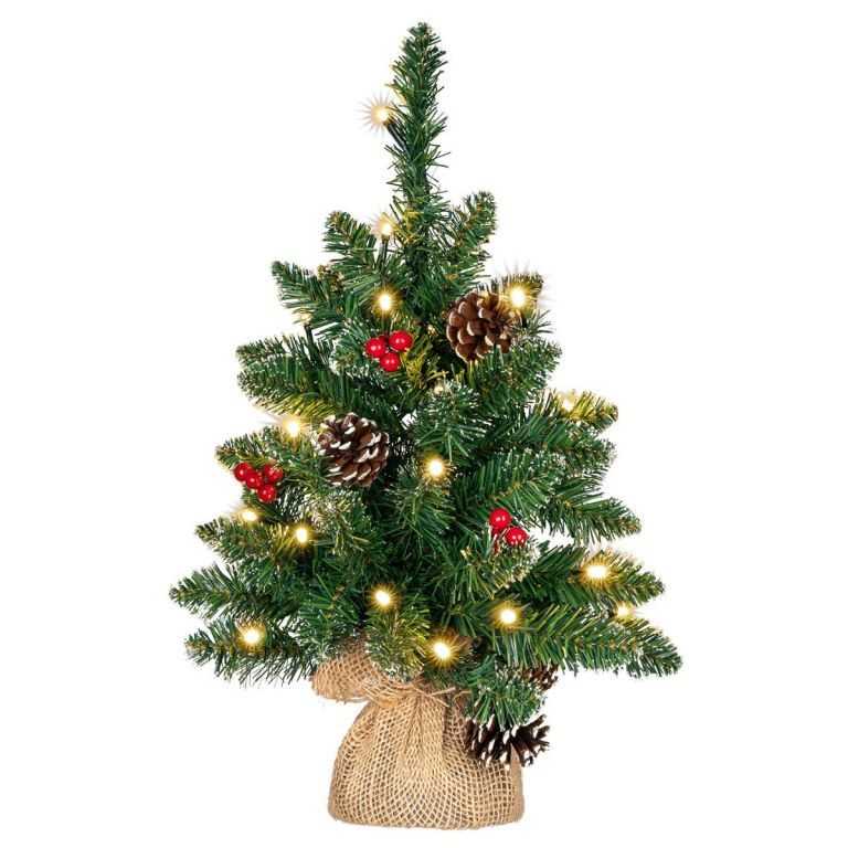 Nexos 65869 Vánoční stromek s osvětlením - 90 cm