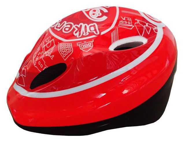 Brother 7327 Cyklistická dětská helma červená/bílá velikost M(52-56 cm) 2014 Brother