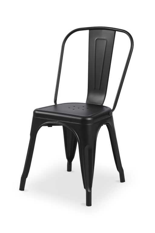 Bistro židle Paris inspirovaná TOLIX - černá Chairy