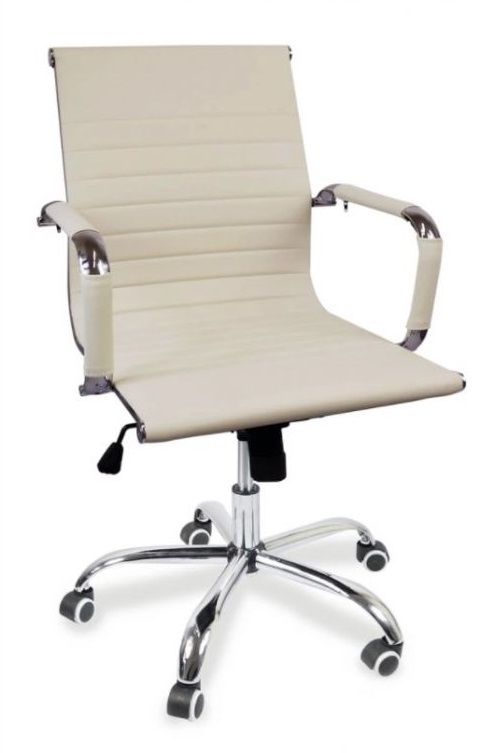 Kancelářská židle Idaho - krémová WolgaWave
