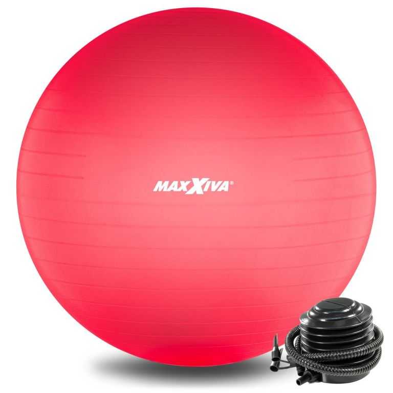 MAXXIVA Gymnastický míč Ø 75 cm s pumpičkou