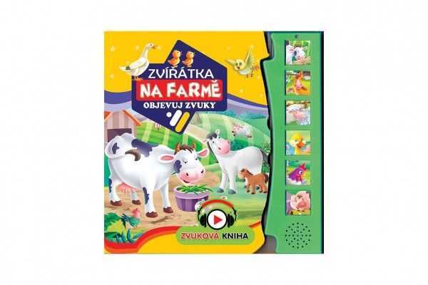 Zvieratá na farme - objavuj zvuky - Foni book Teddies
