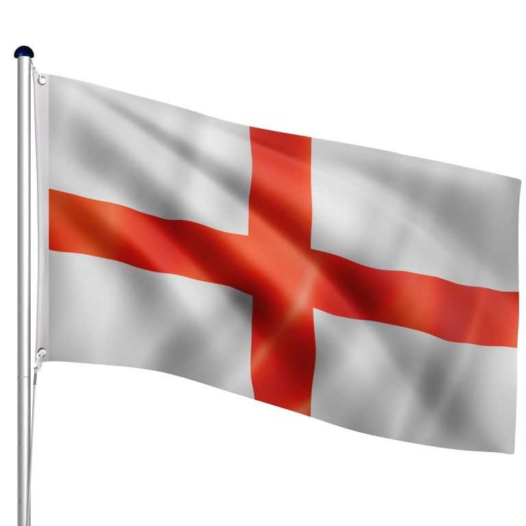 FLAGMASTER Vlajkový stožár vč. vlajky Anglie