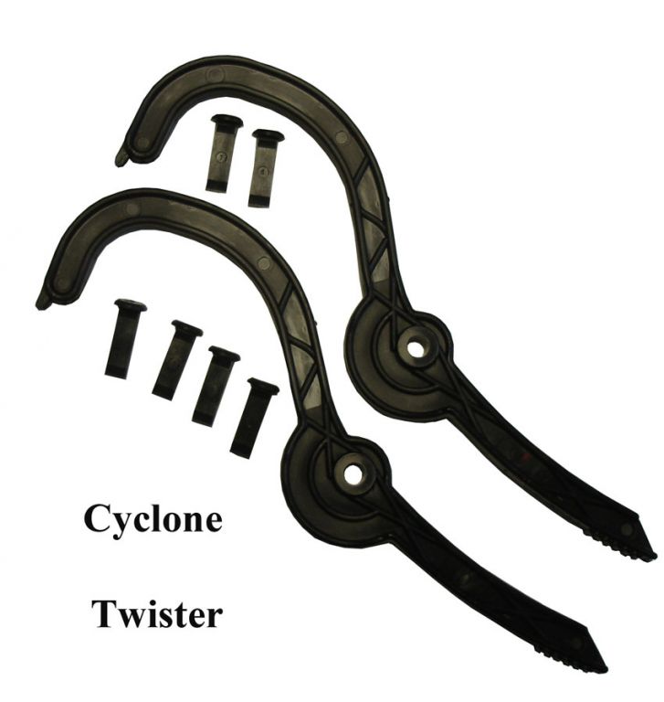 brzdy k bobům Twister a Cyclone - starší model CorbySport