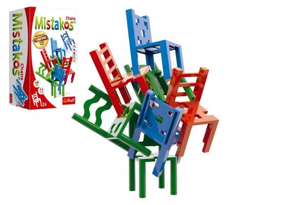 Mistakos Chairs/Židle společenská hra v krabici 14