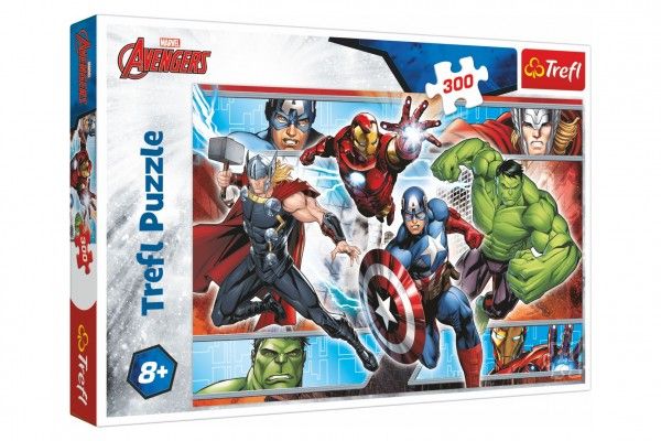 Puzzle Avengers 300dílků 60x40cm v krabici 40x27x4cm Teddies