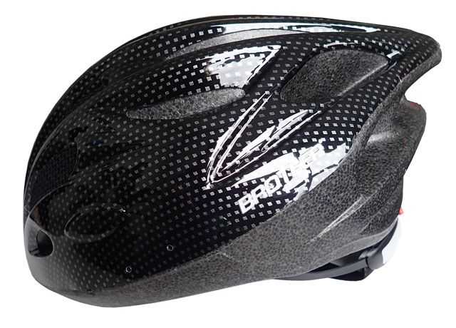 Černá cyklistická helma velikost M (55-58cm) Brother