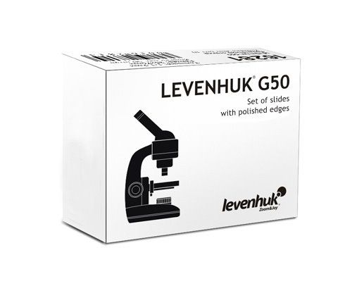 LEVENHUK G50 Sada podložních skel 50 ks