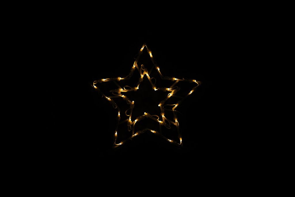 Nexos 47246 Vánoční LED dekorace do okna - HVĚZDA - 40 cm Nexos
