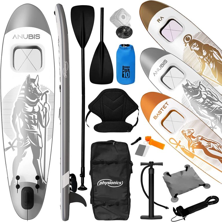 PHYSIONICS Nafukovací paddleboard + příslušenství