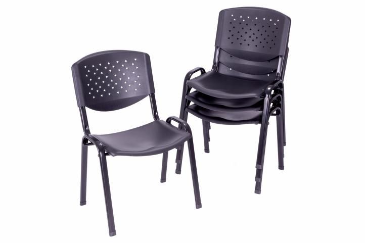 Garthen Sada stohovatelných židlí - 4 ks
