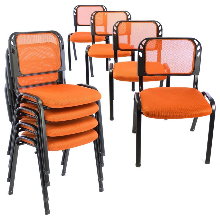 Garthen Sada stohovatelných židlí - 8 ks